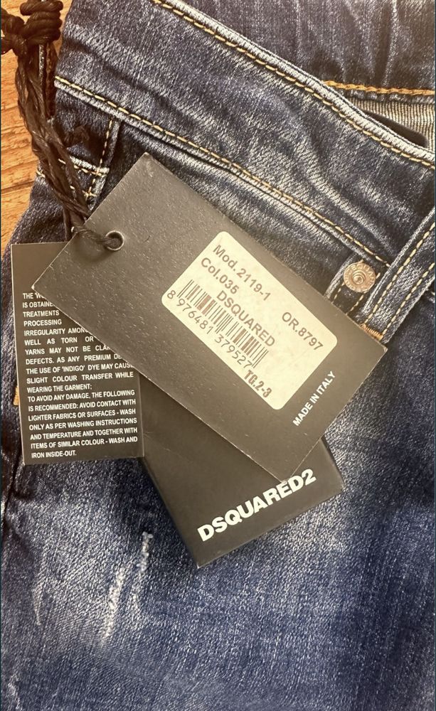 Детски дънки Dsquared, 2-3г