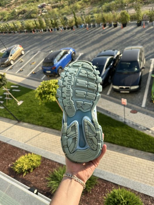 Balenciaga trak baby blue