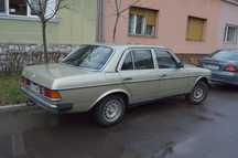 Mercedes 240D w123, AER CONDITIONAT, atestat istoric