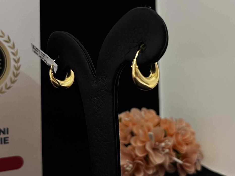 Cercei Aur 18k 1.59g (AG16 Moldova b31848.2)-Garantie 2 ani!