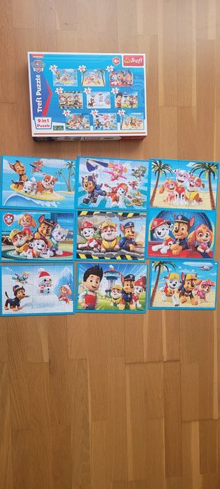 Set 18 puzzle Paw Patrol- Patrula Catelusilor