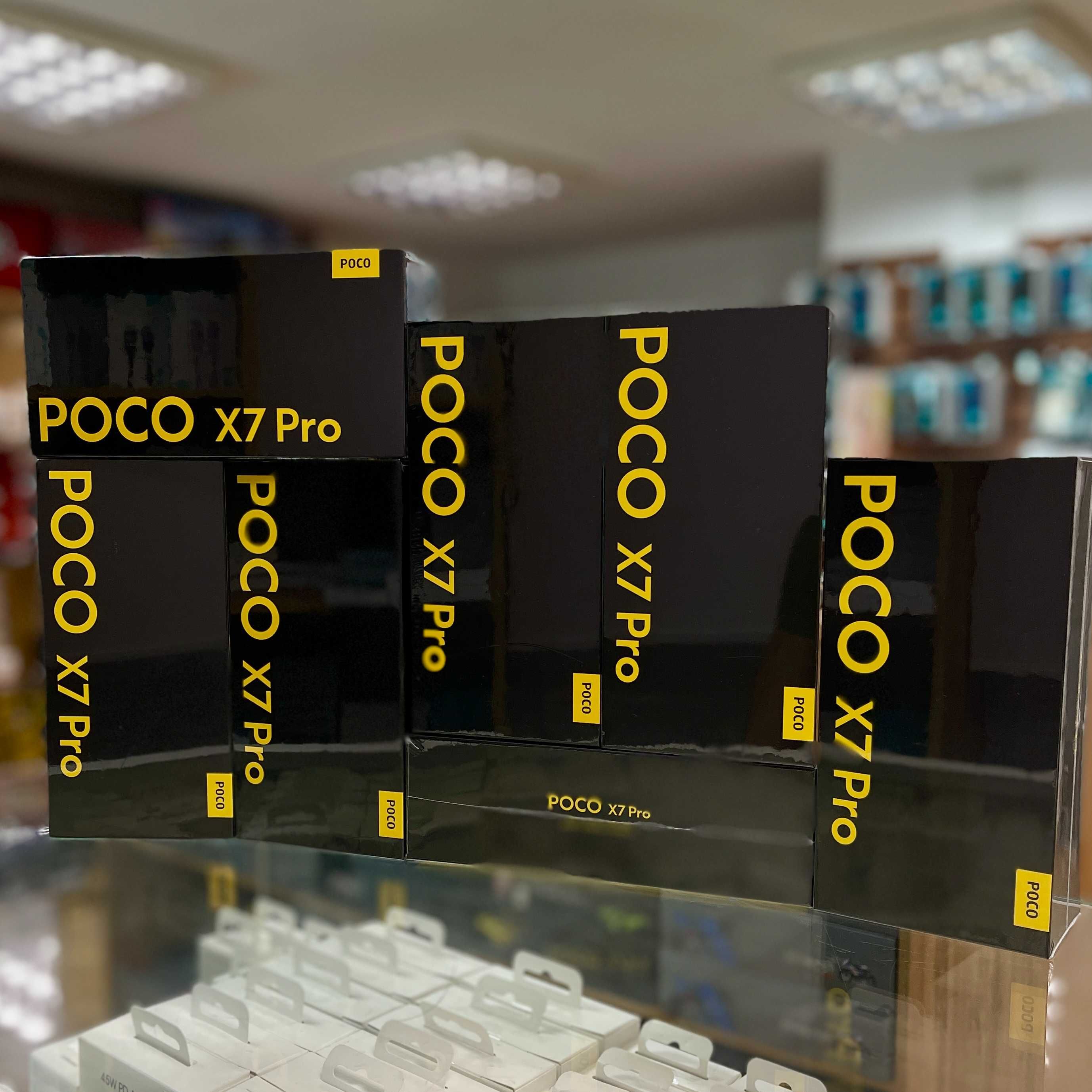 Смартфоны Xiaomi POCO X7 Pro 5G. Новые, оригинал. Гарантия. Караганда