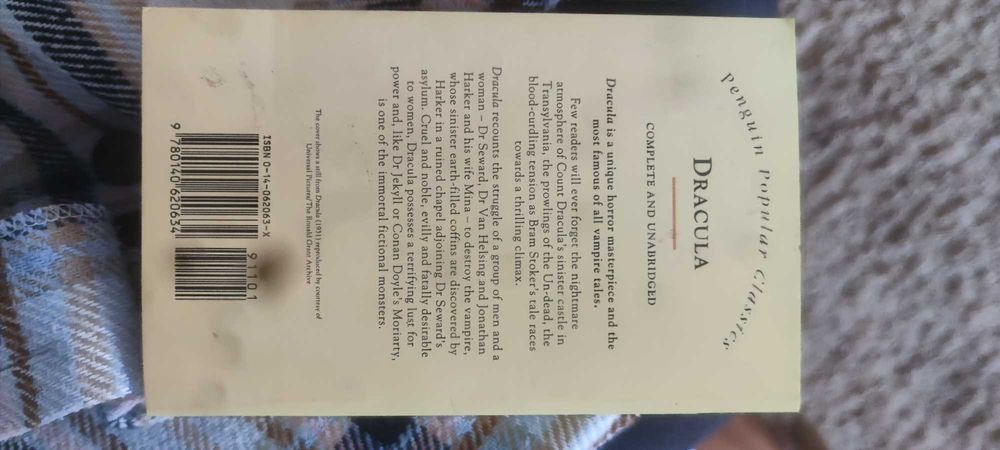 Dracula - Bram Stoker English engleza