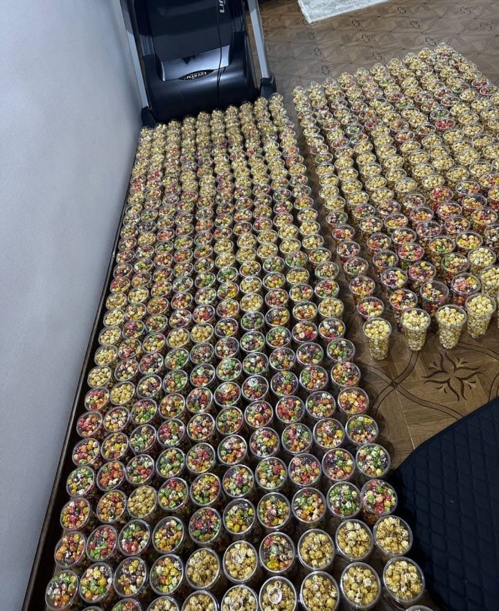Popkorn zakazga tayorlab beriladi