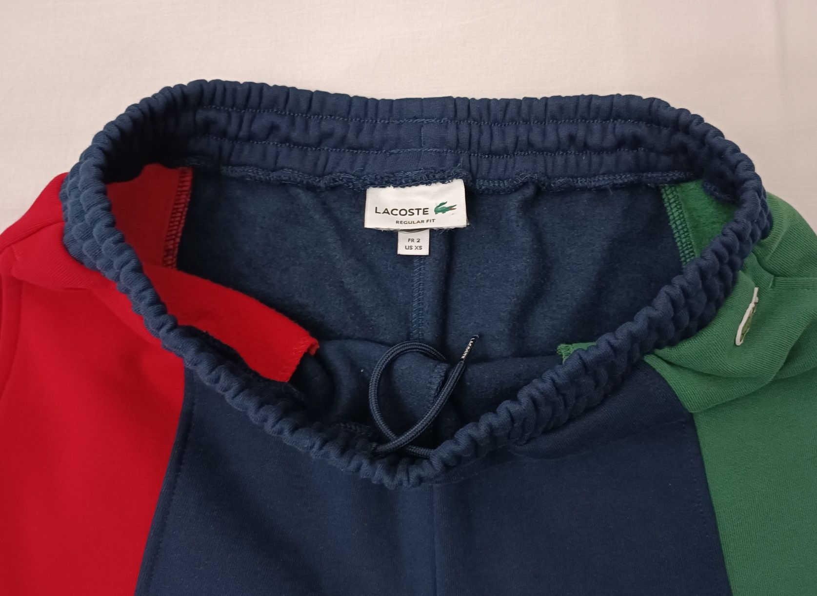 Lacoste Branded Cotton Fleece Shorts оригинални гащета XS памук шорти