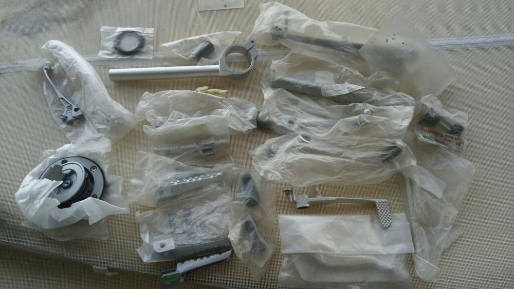 piese Yamaha (pedala/maneta frana/schimbator, scarite, R6/R125)