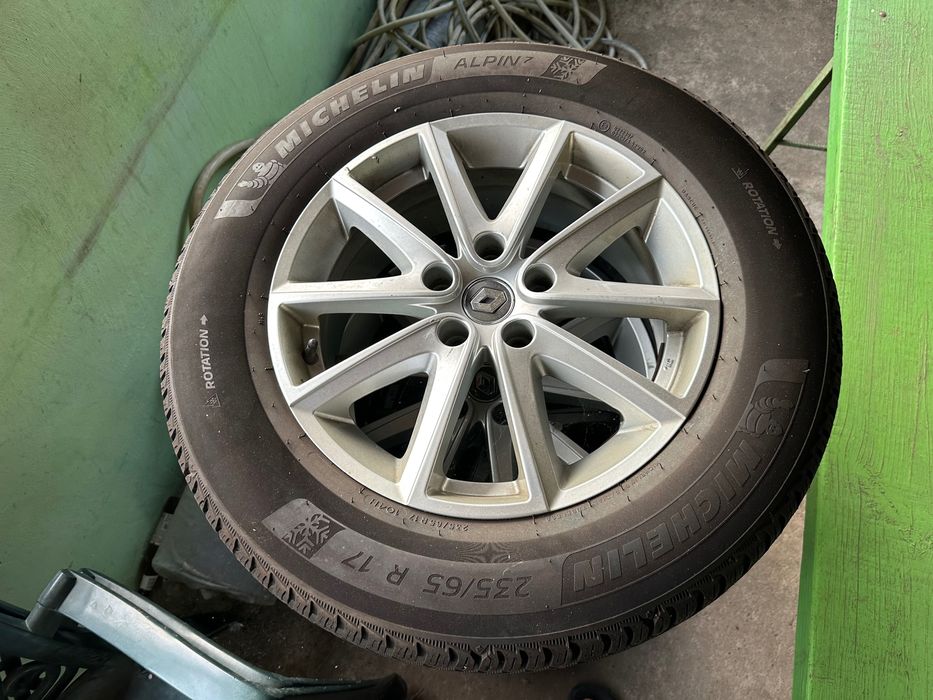 4бр.Алуминиеви джанти от Рено Еспейс 2016година Нови Мишелин 235/65/17
