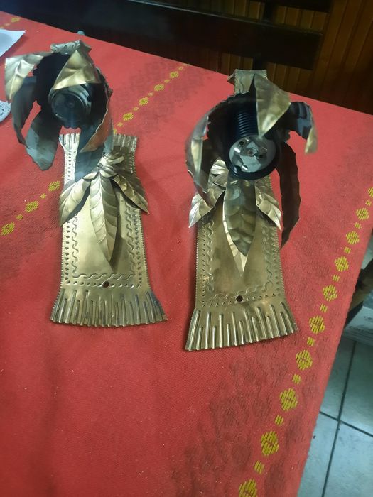 Ръчно кован меден аплик,аплици