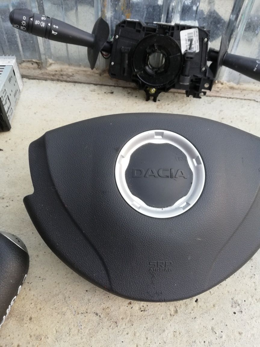 Airbag volan,calculator motor,airbag,manete semnalizare, Logan 1 mcv