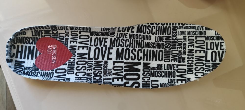 Ботуши тип чорап Love Moschino