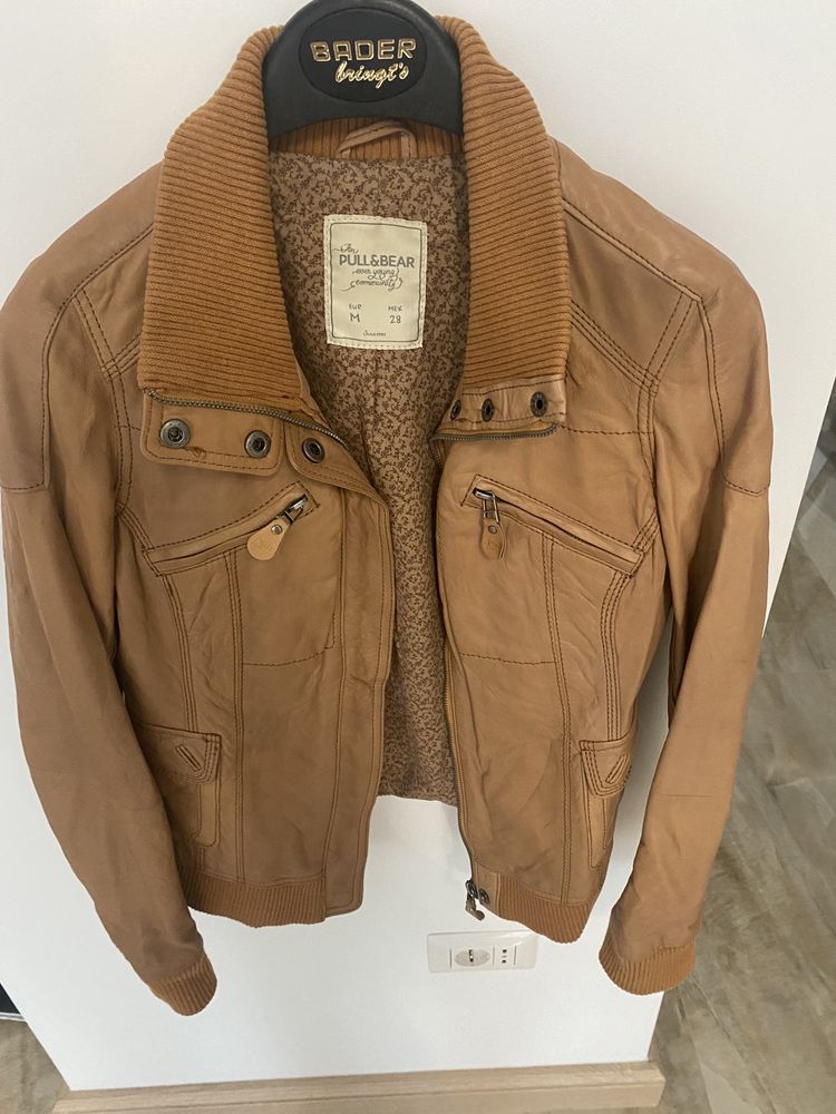 Geaca dama piele naturala Pull&Bear