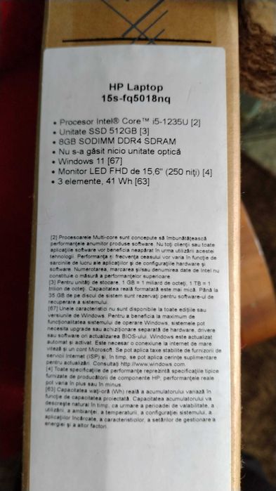 Laptop HP Intel Pentium I5