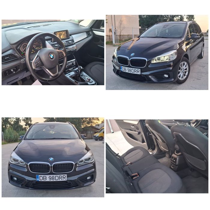 Bmw Seria 2 Grandtourer/An 2015.12 /Euro 6/ Bi Xenon led/km 228899 rea