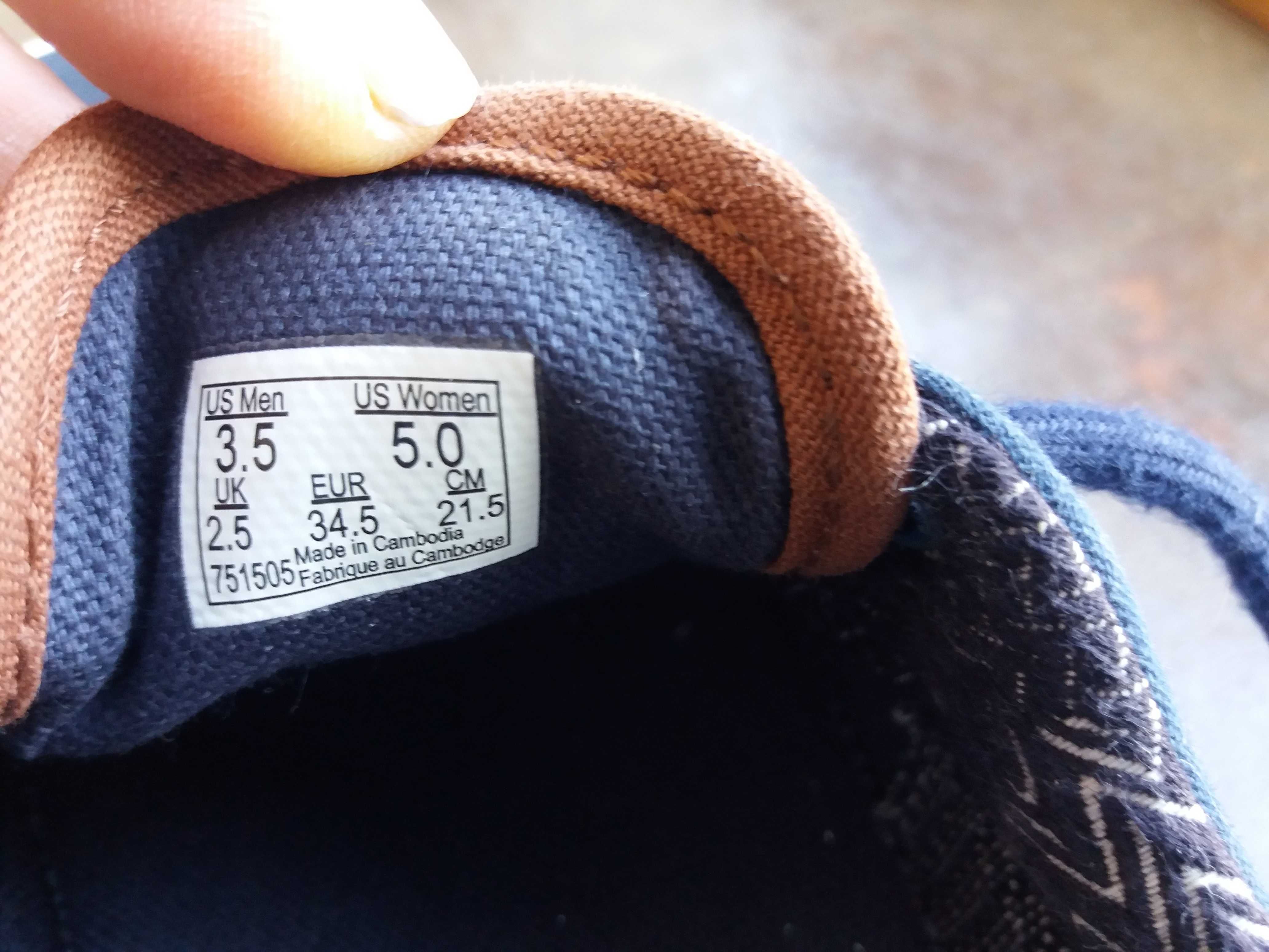 детски маратонки ,кецове,спортни обувки,гуменки,Vans,номер34,5