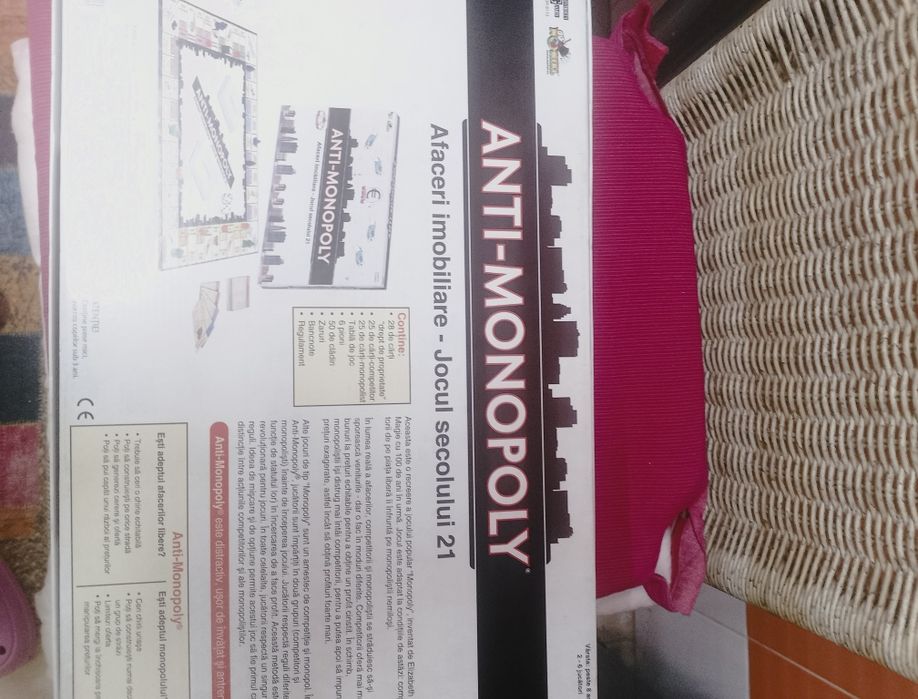 Joc Anti-Monopoly, peste 8 ani, 2-6 jucători