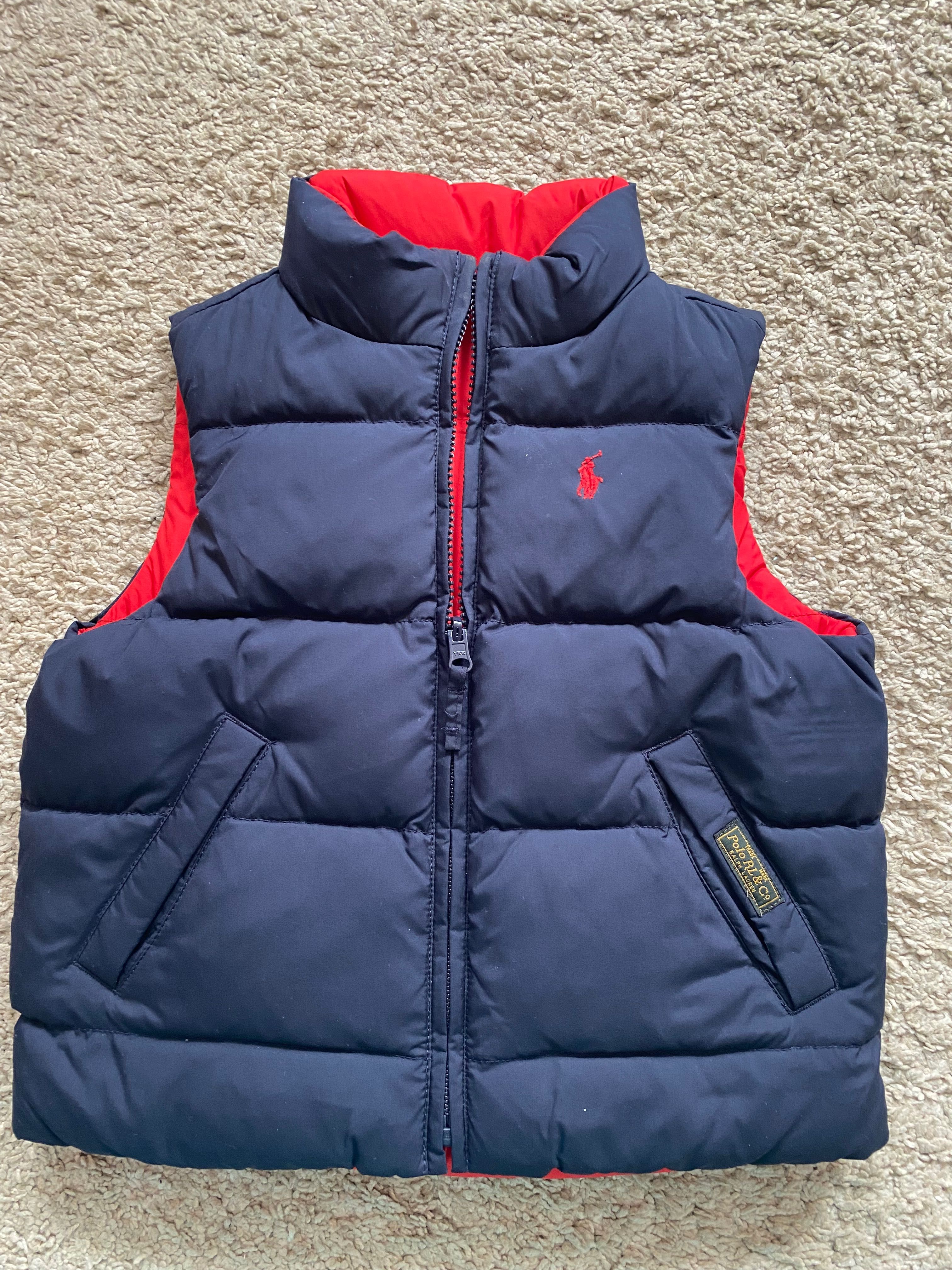 Двулицев елек Ralph Lauren и жилетка