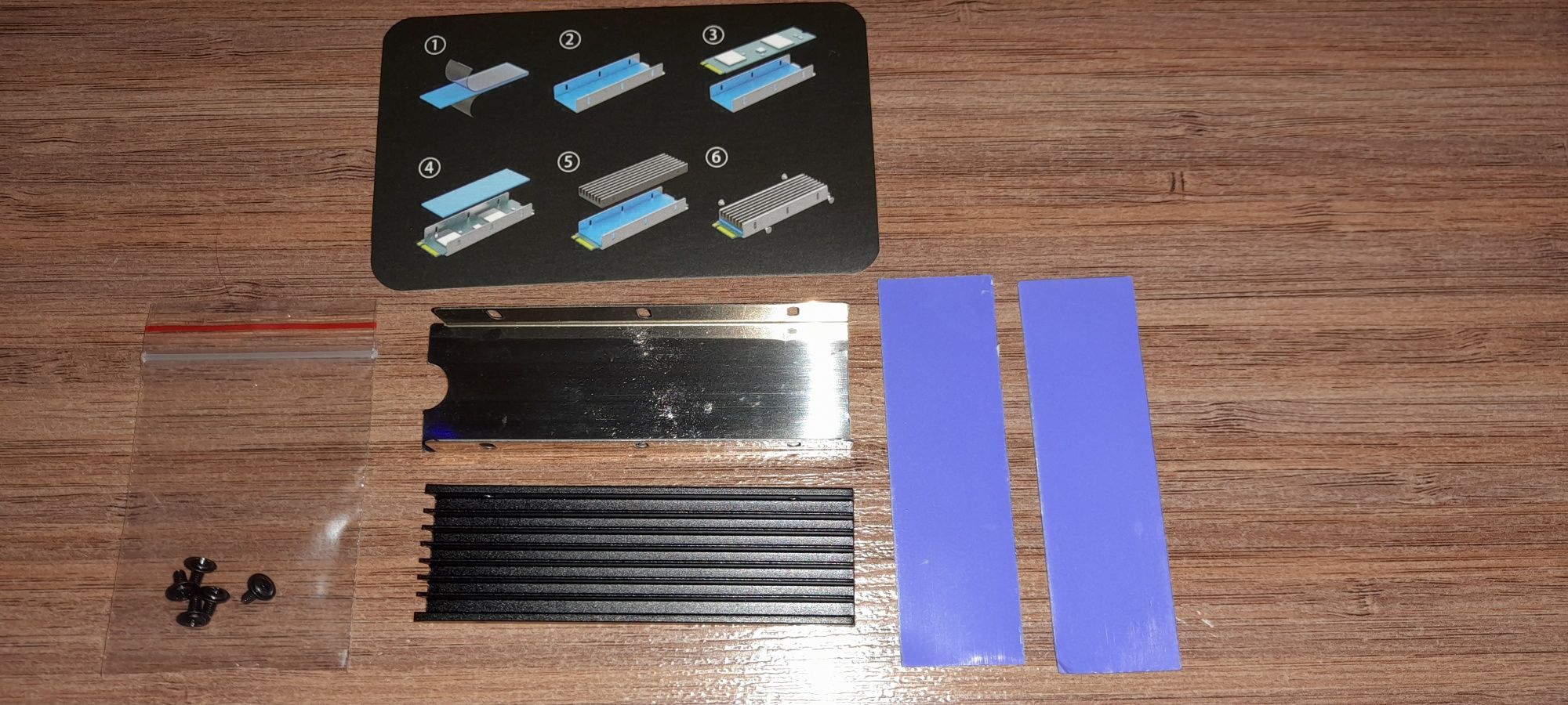 Радиатор SSD M2 охлаждение NVME