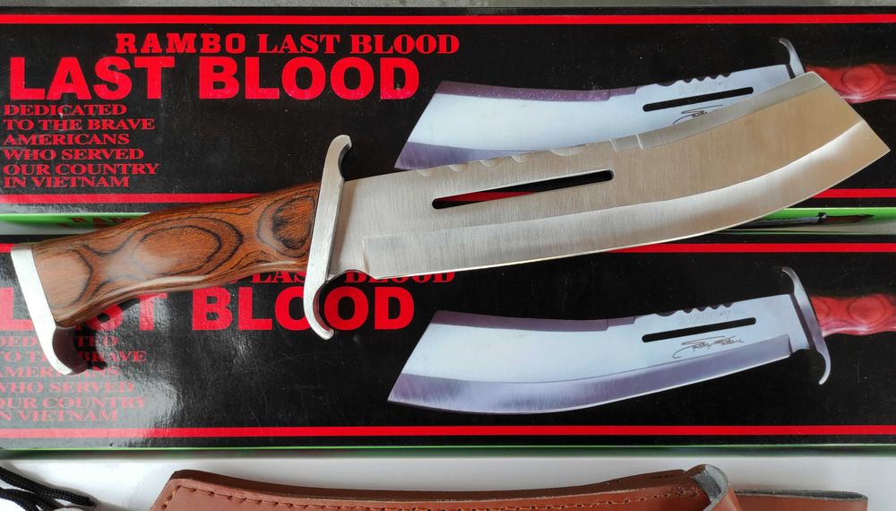 Туристически нож - мачете Rambo last blood