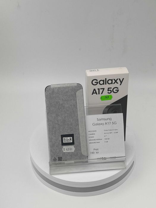 Garantie 24 luni CashBox Samsung Galaxy A17 5G 128GB Nou
