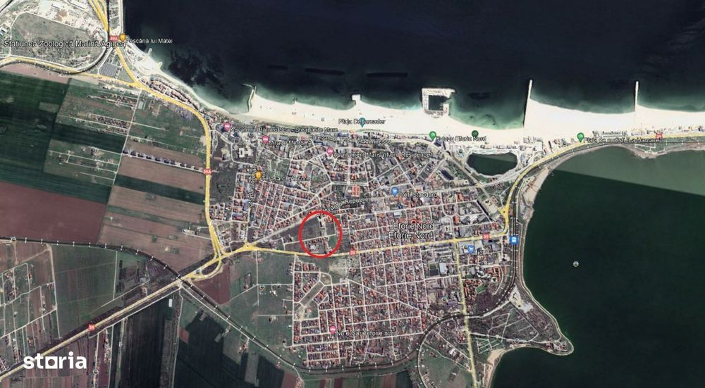 Teren de vanzare Eforie Nord zona Grand