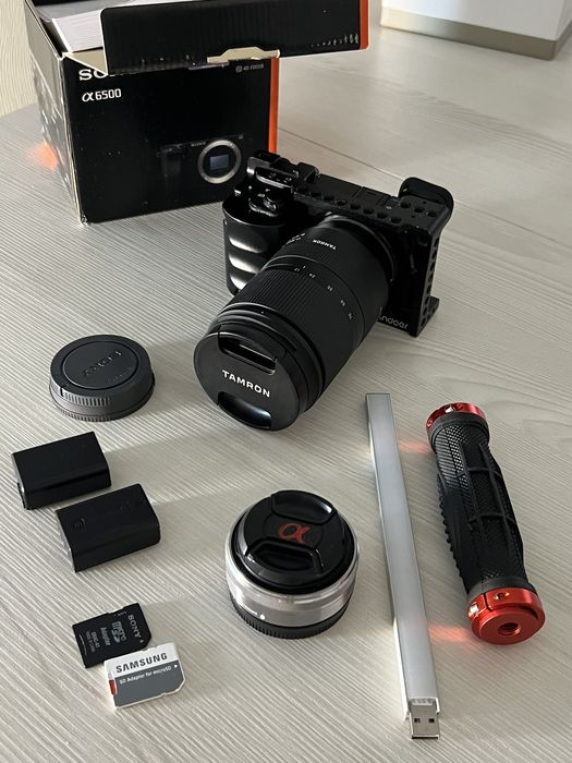Продаю Sony a6500 + Tamron 17-70mm f/2.8