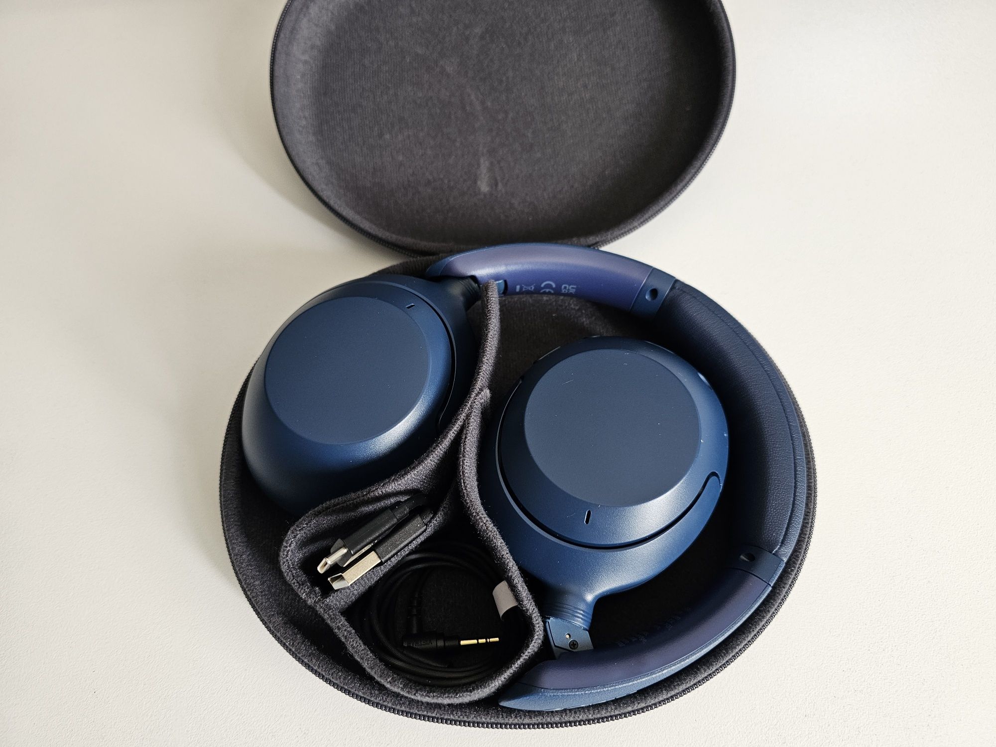 Безжични слушалки SONY Sony - WH-XB910, NC Сини