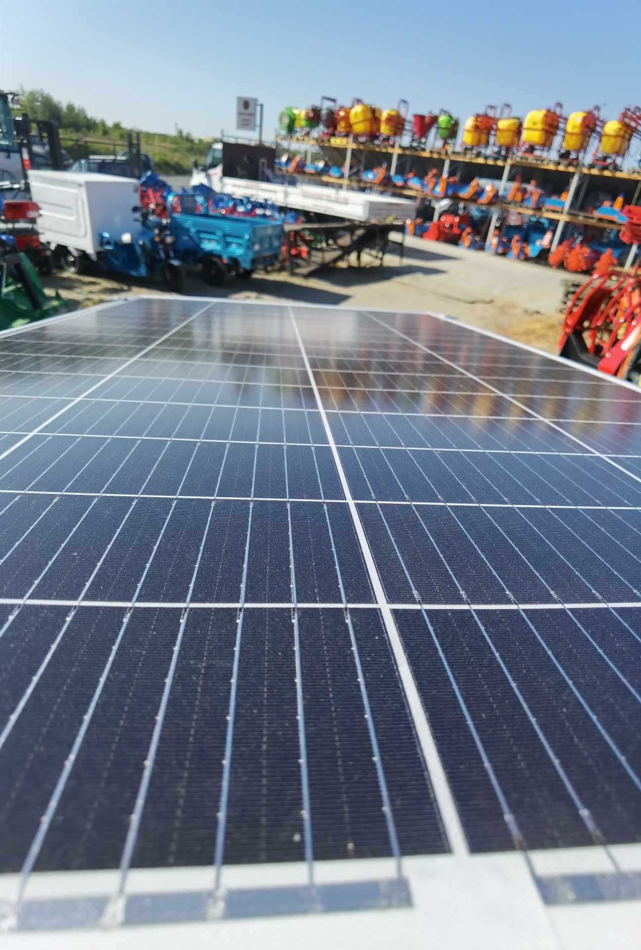 Triciclu electric-Kit incarcare cu panou solar fotovoltaic Agramix