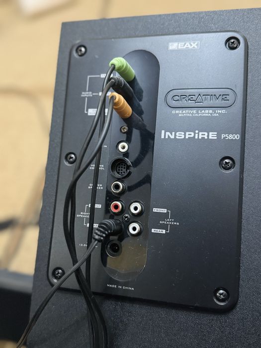 Boxe Creative Inspire 5.1 P5800 – Sistem Home Cinema