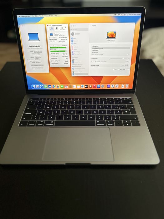 Macbook Pro 13" A1708 2017 i5 SSD 128 GB RAM 8 GB