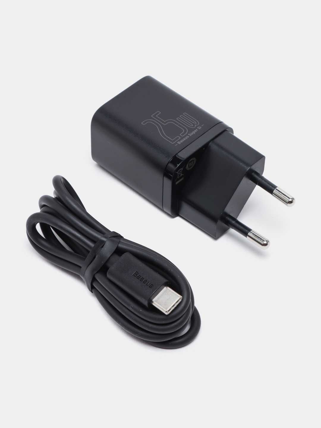 Baseus Quick Charger 25W быстрая зарядка для телефона Type-C 1 метр