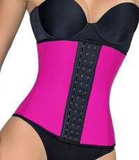 Corset talie de viespe - PINK NEON