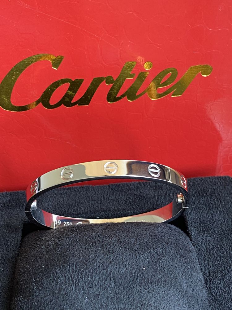 Brățară Cartier 19 White Gold 18K