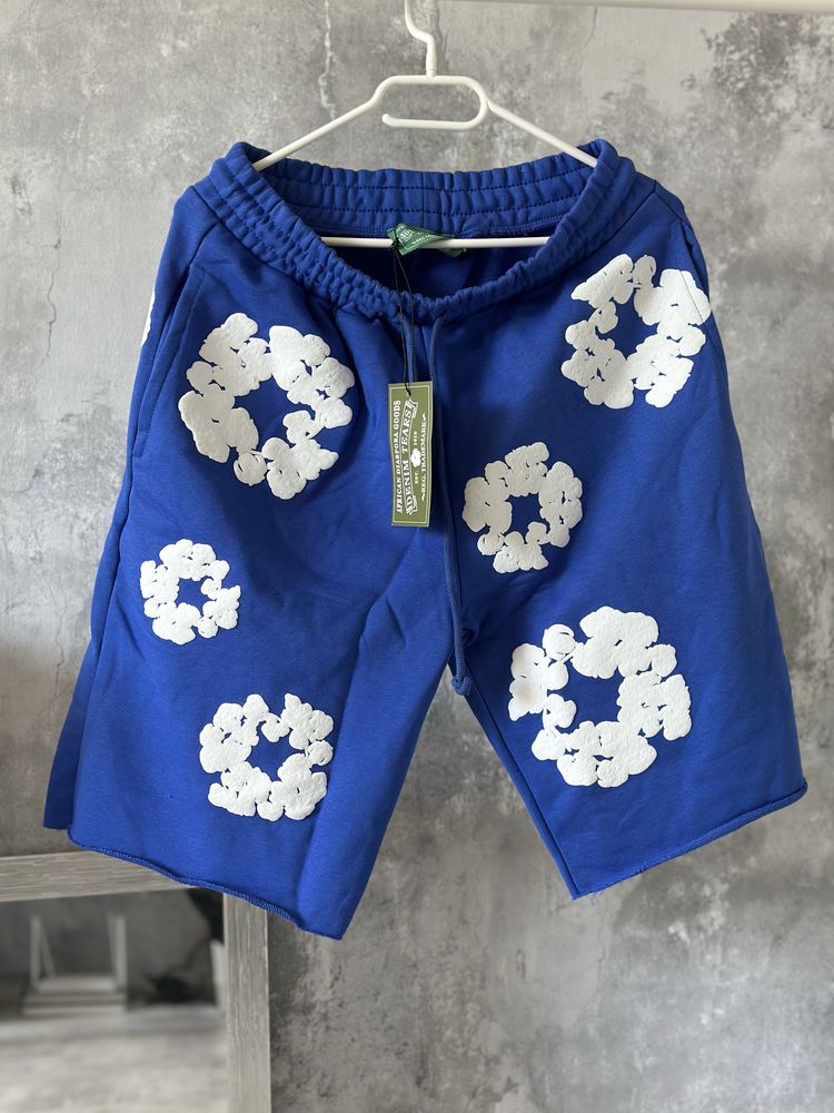 Pantaloni scurti Denim Tears blue trapstar syna amiri