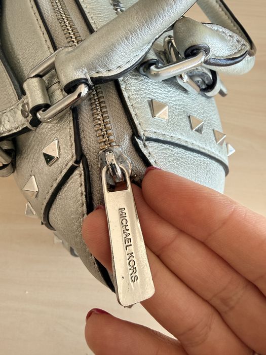 Geanta Argintie Michael Kors