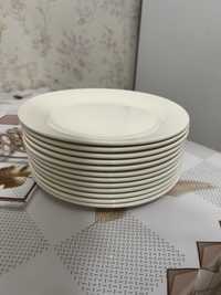 Посуда Тарелки белые 12 шт за все 2400 тг