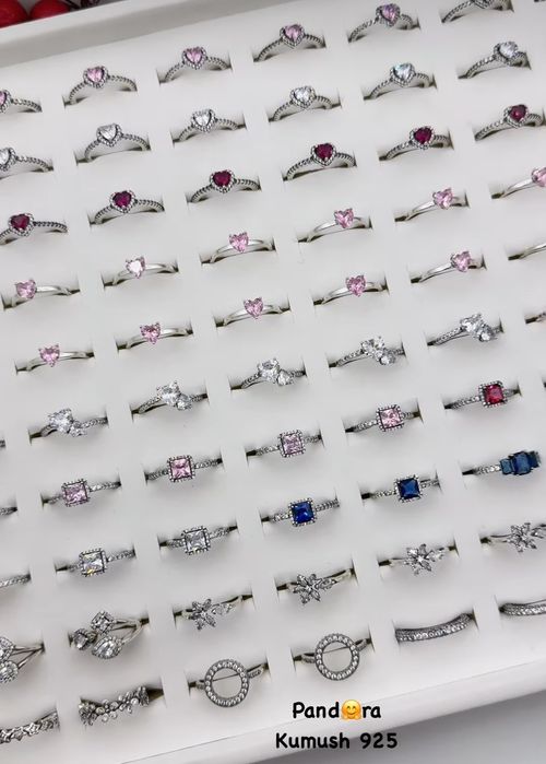 Пандора  кольцо 925