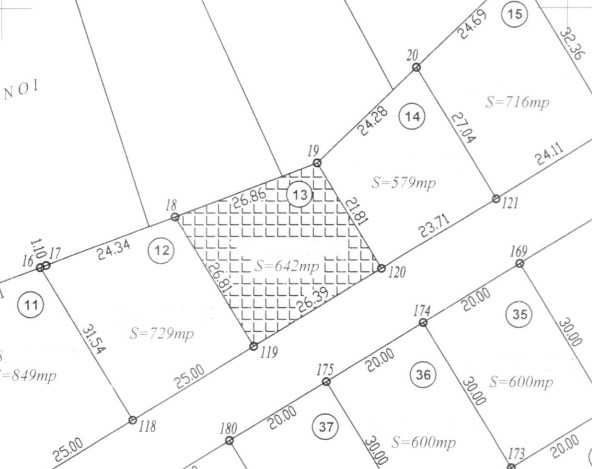 Teren Dudestii Noi - 642 mp
