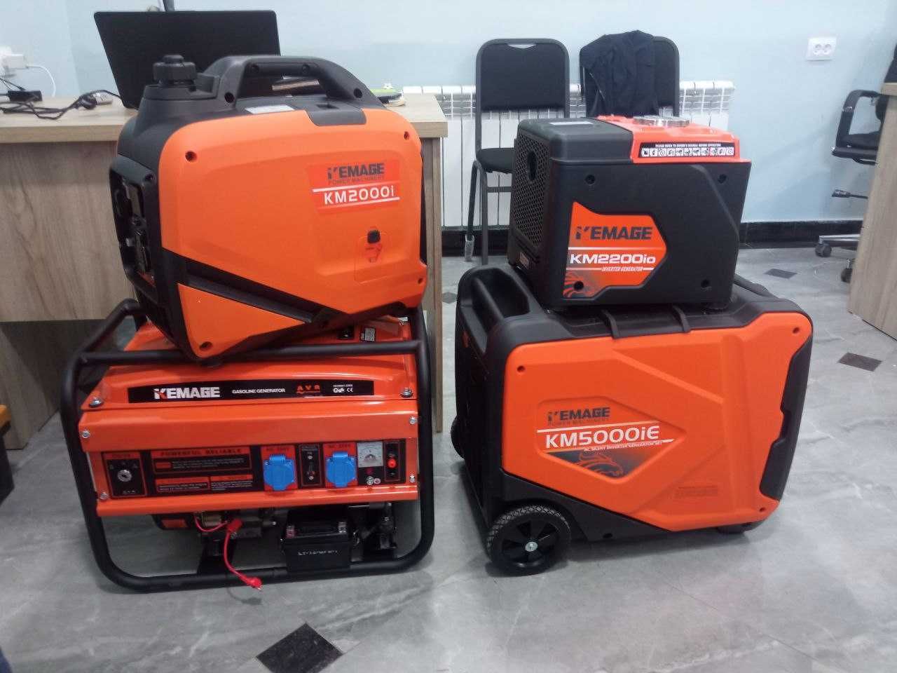 Инверторный генератор 1-9 кв без шумный inverter generator SAAB KEMAGE