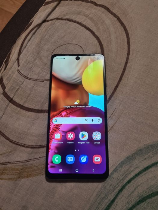 Vând samsung galaxy A71 în stare foarte bună de funcționare