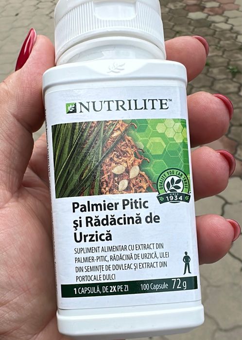 Supliment Palmier pitic şi rădăcină de urzică Nutrilite