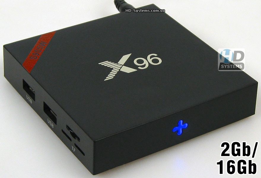 Смарт ТВ приставка — X96 (S905W) TV BOX 2/16GB