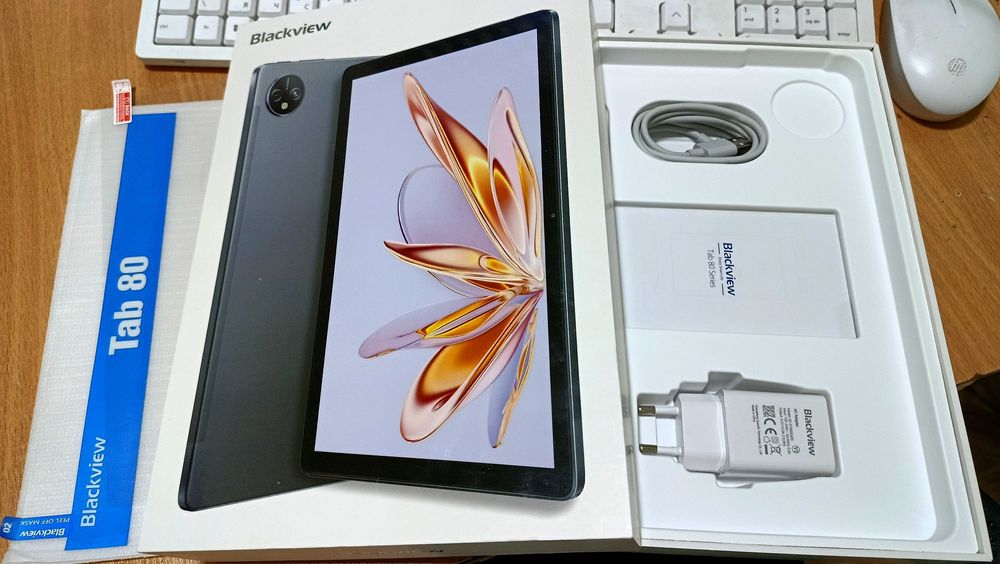 Planshet sotiladi, Blackview Tab 80, 4+4/64gb, Sim karta ketadi, ideal