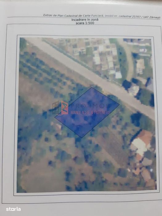 Teren intravilan zona Zarnesti