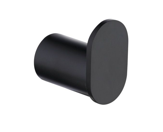 Cuier simplu negru mat