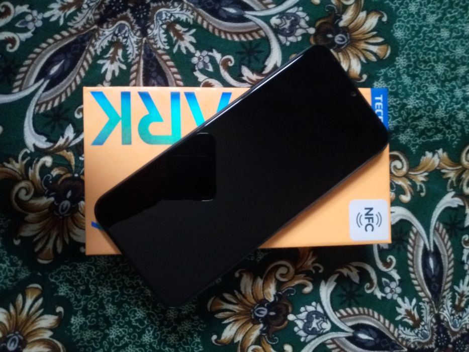 Tecno Spark 7, karobka dokument