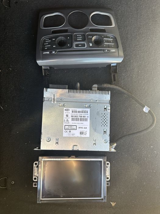 дисплей citroen c4 2012 оригинален, навигация