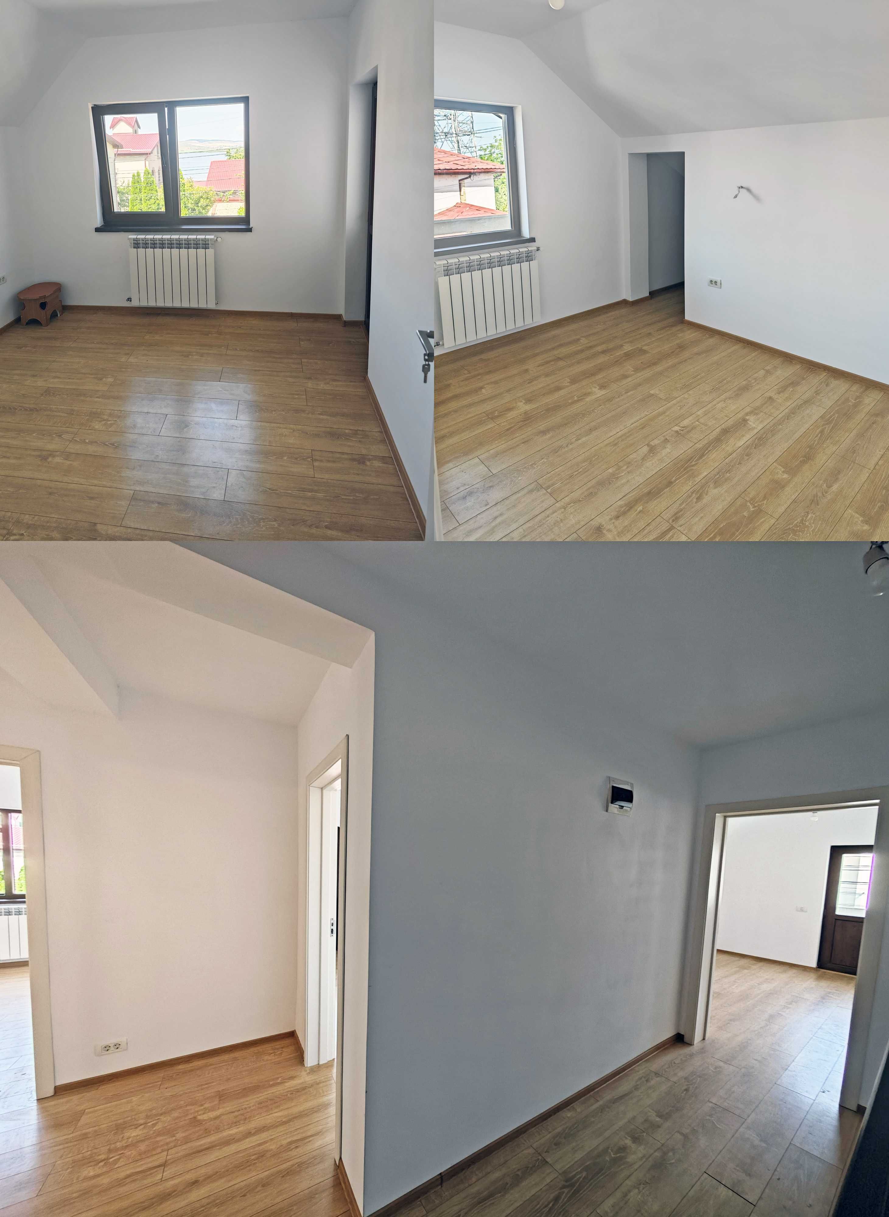 VILĂ de LUX - 5 camere,3 băi,terasă închisă, garaj,vedere lac,FINISATĂ