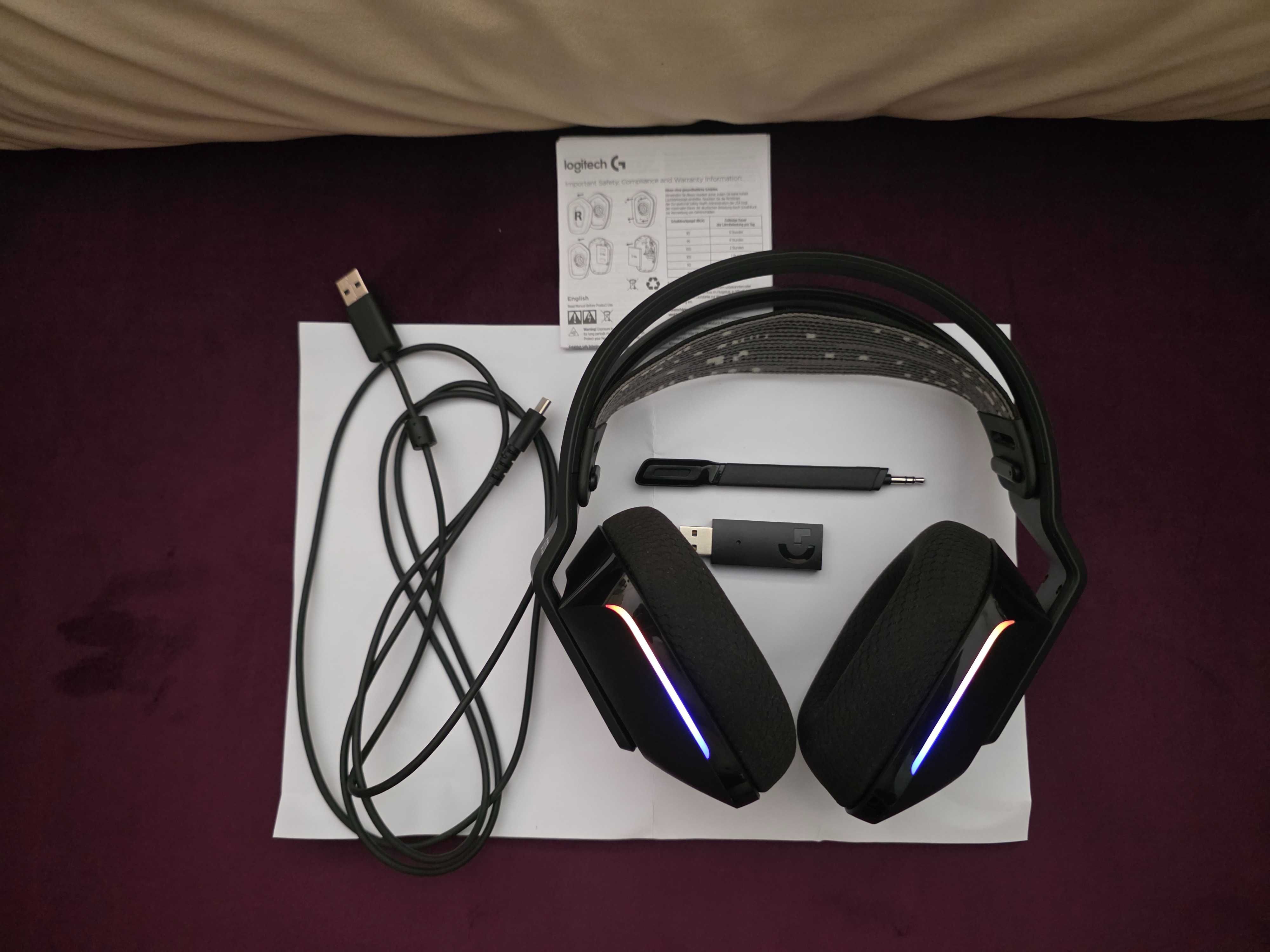 Logitech G733 безжични слушалки