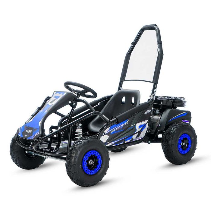 Buggy copii 98cc Mud Monster 6" automata 4T benzina albastru