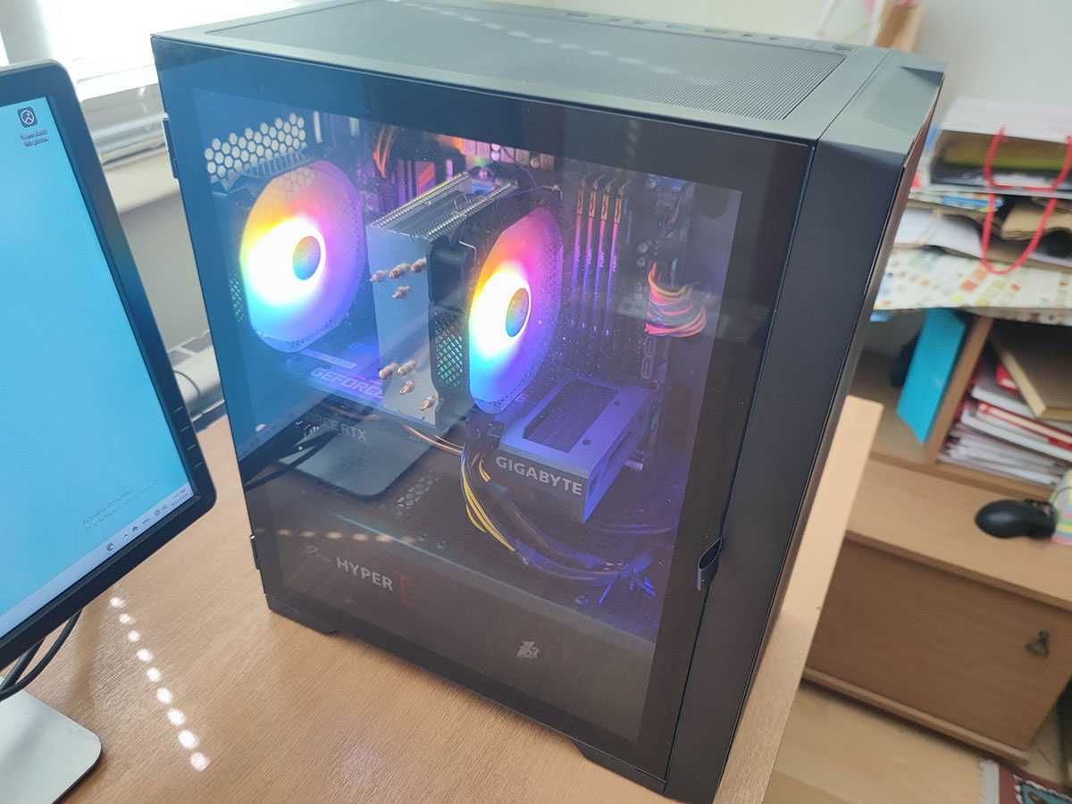 Геймърски компютър, Ryzen 5600X, Rtx 3060ti, 1tb Nvme ssd, 32gb Ram